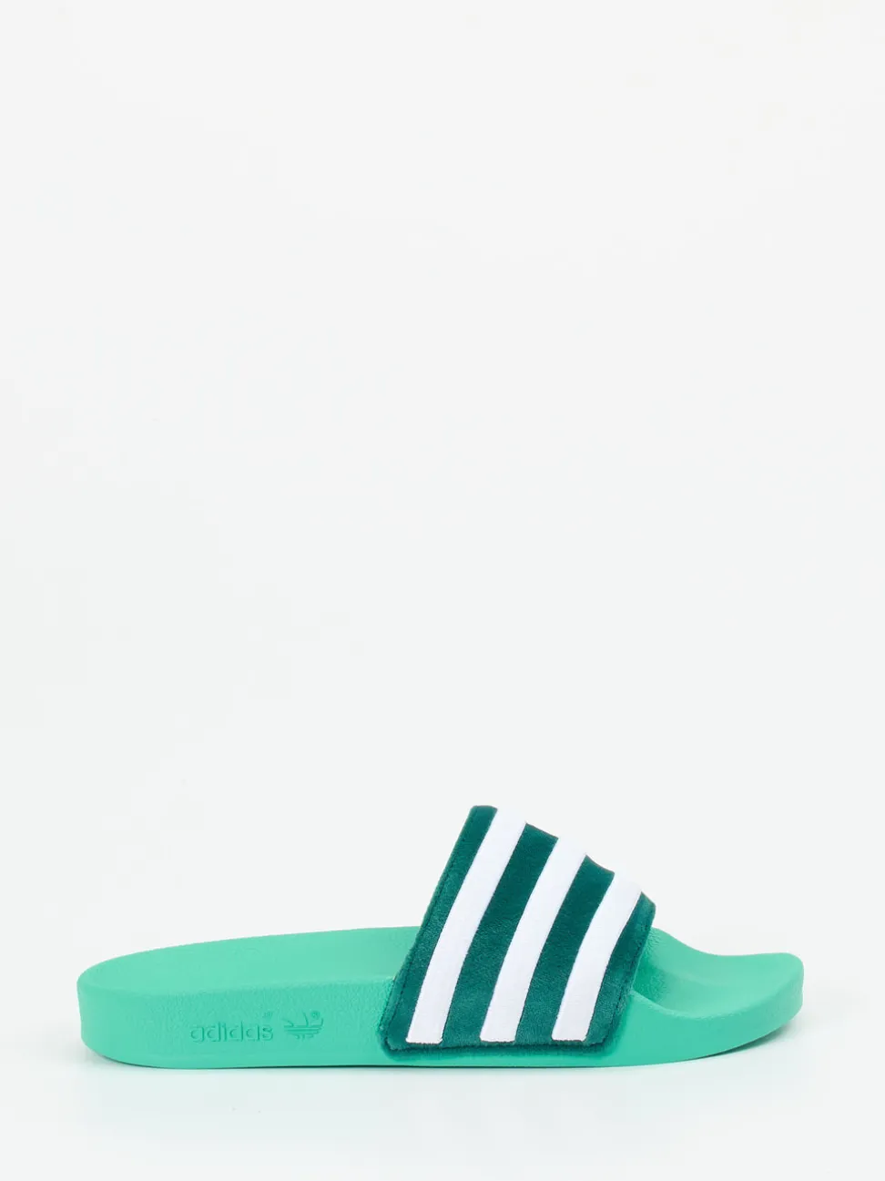 Adidas – Badeschlappe aus Synthetik in Türkisgrün