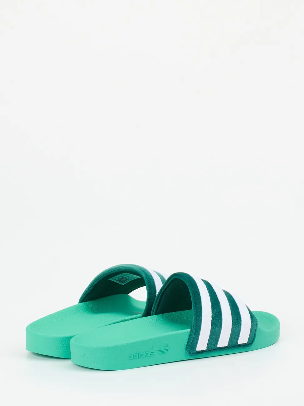 Adidas – Badeschlappe aus Synthetik in Türkisgrün