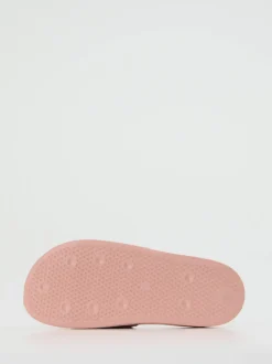 Adidas – Damen-Slides aus Synthetik in Pastellrosa