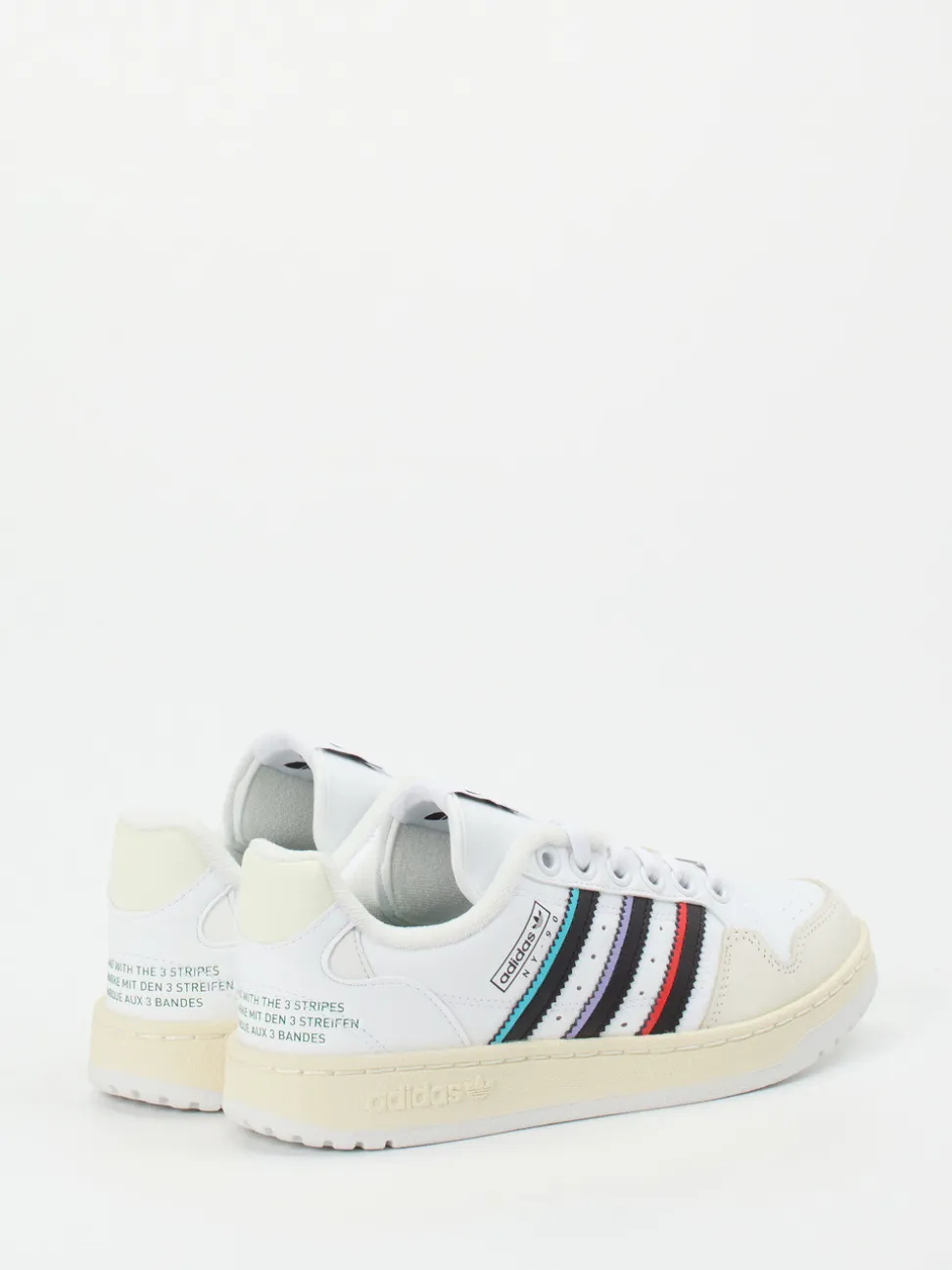 Adidas – Sneaker aus Synthetik in Weiß Multicolor
