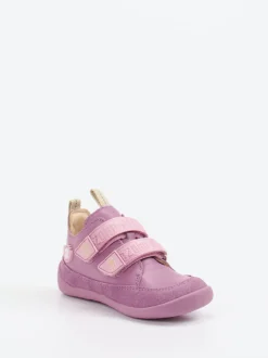Affenzahn – Barfußschuhe aus Veloursleder Fliederrosa