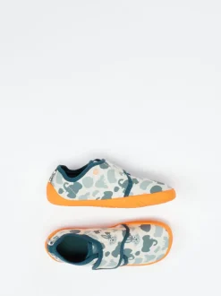 Affenzahn – Kinder-Hausschuh aus Textil Orange