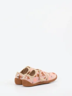 Affenzahn – Kinder-Hausschuh aus Textil Rosé