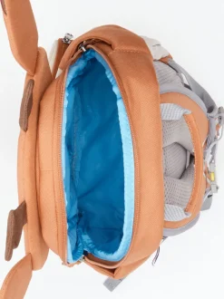 Affenzahn – Kinderrucksack aus Textil in Braun