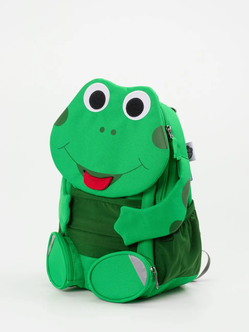 Affenzahn – Kinderrucksack aus Textil mit Froschmotiv