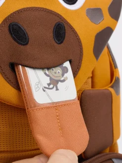 Affenzahn – Kinderrucksack aus Textil mit Giraffenmotiv
