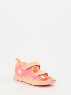 Affenzahn – Kindersandalen aus Textil in Rosa