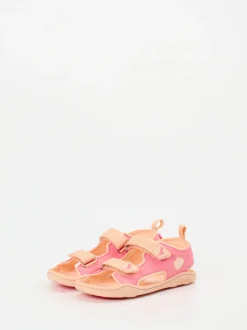 Affenzahn – Kindersandalen aus Textil in Rosa