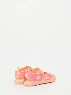 Affenzahn – Kindersandalen aus Textil in Rosa