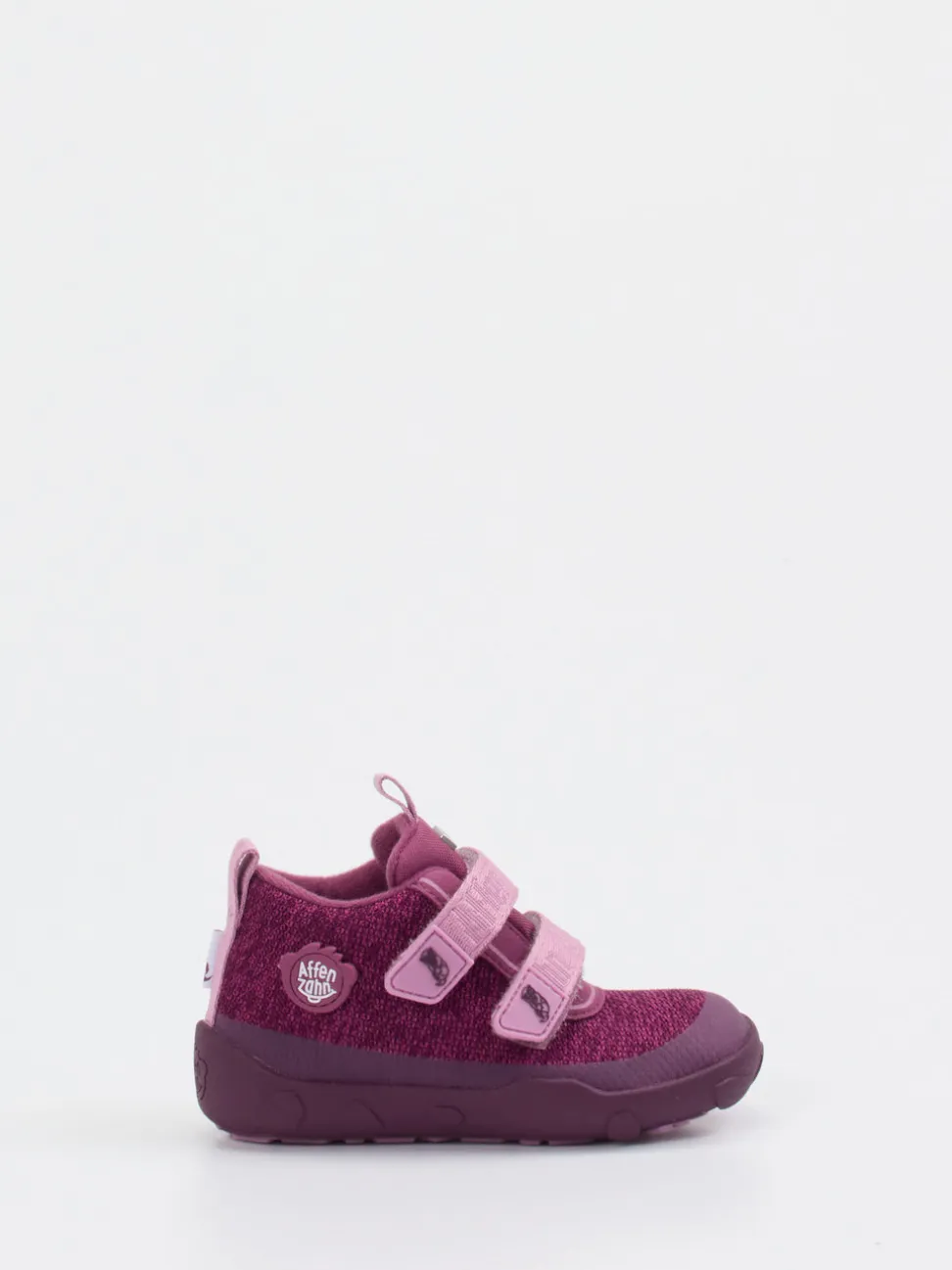 Affenzahn – Kindersneaker aus gestricktem Textil pink