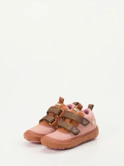 Affenzahn – Kinder-Sneaker aus Textil in Altrosa
