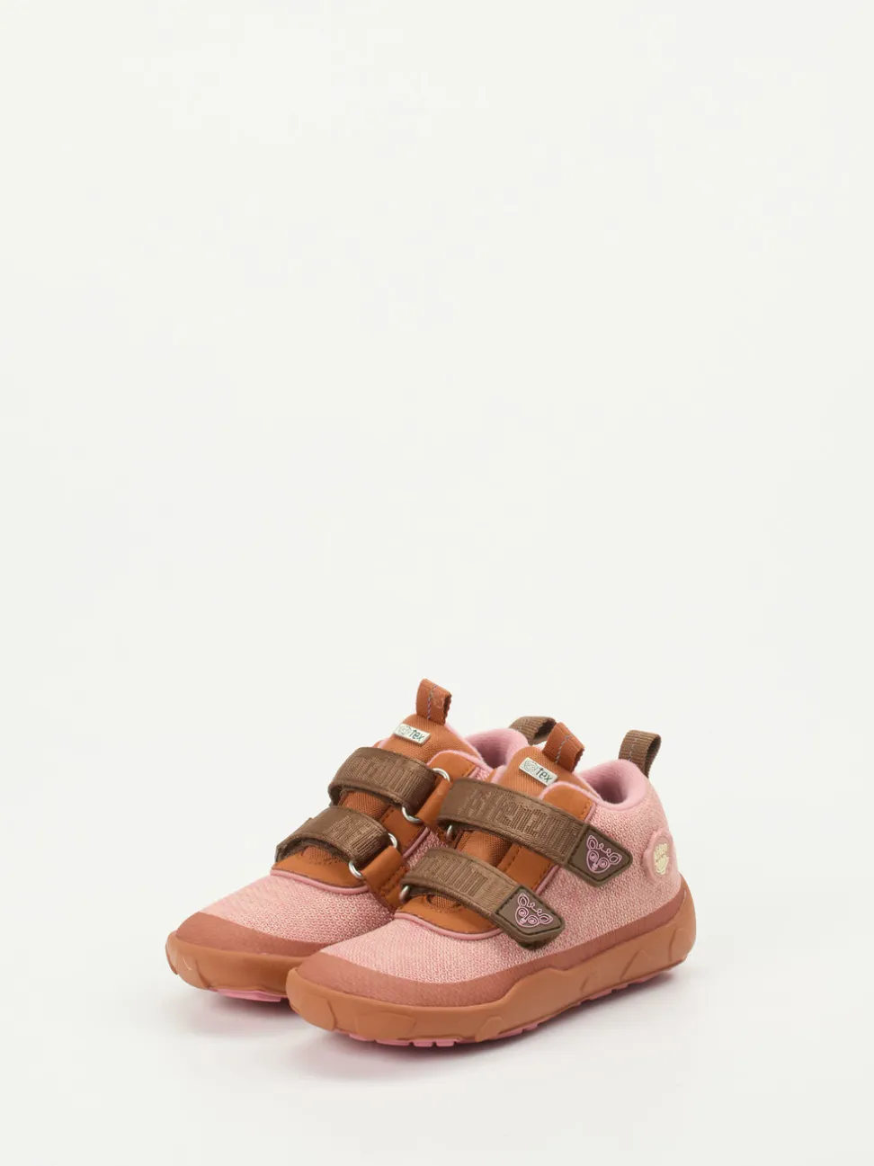 Affenzahn – Kinder-Sneaker aus Textil in Altrosa