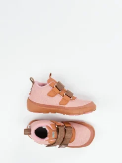 Affenzahn – Kinder-Sneaker aus Textil in Altrosa