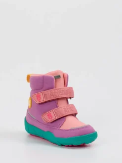 Affenzahn – Kinder-Winterboots aus Textil Pfirsichrosa