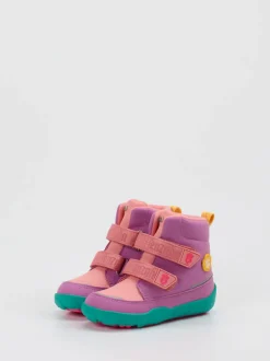 Affenzahn – Kinder-Winterboots aus Textil Pfirsichrosa