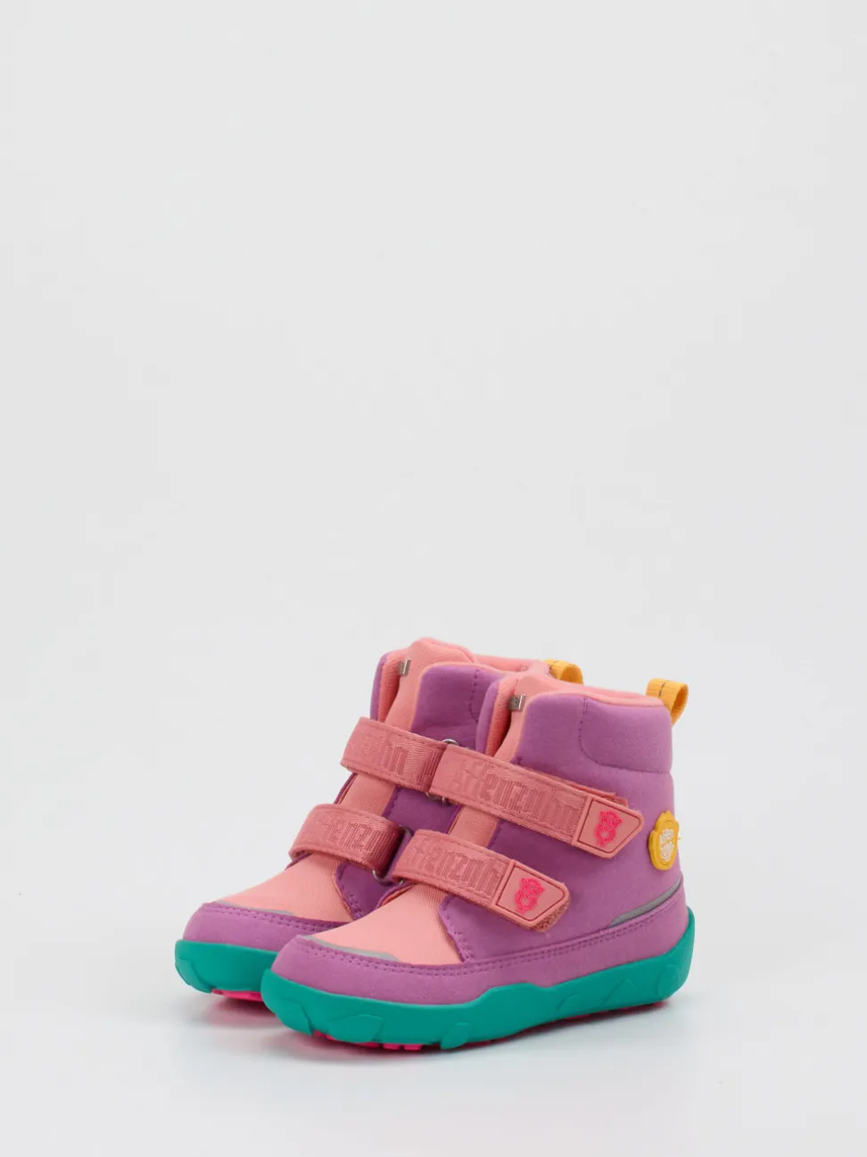 Affenzahn – Kinder-Winterboots aus Textil Pfirsichrosa