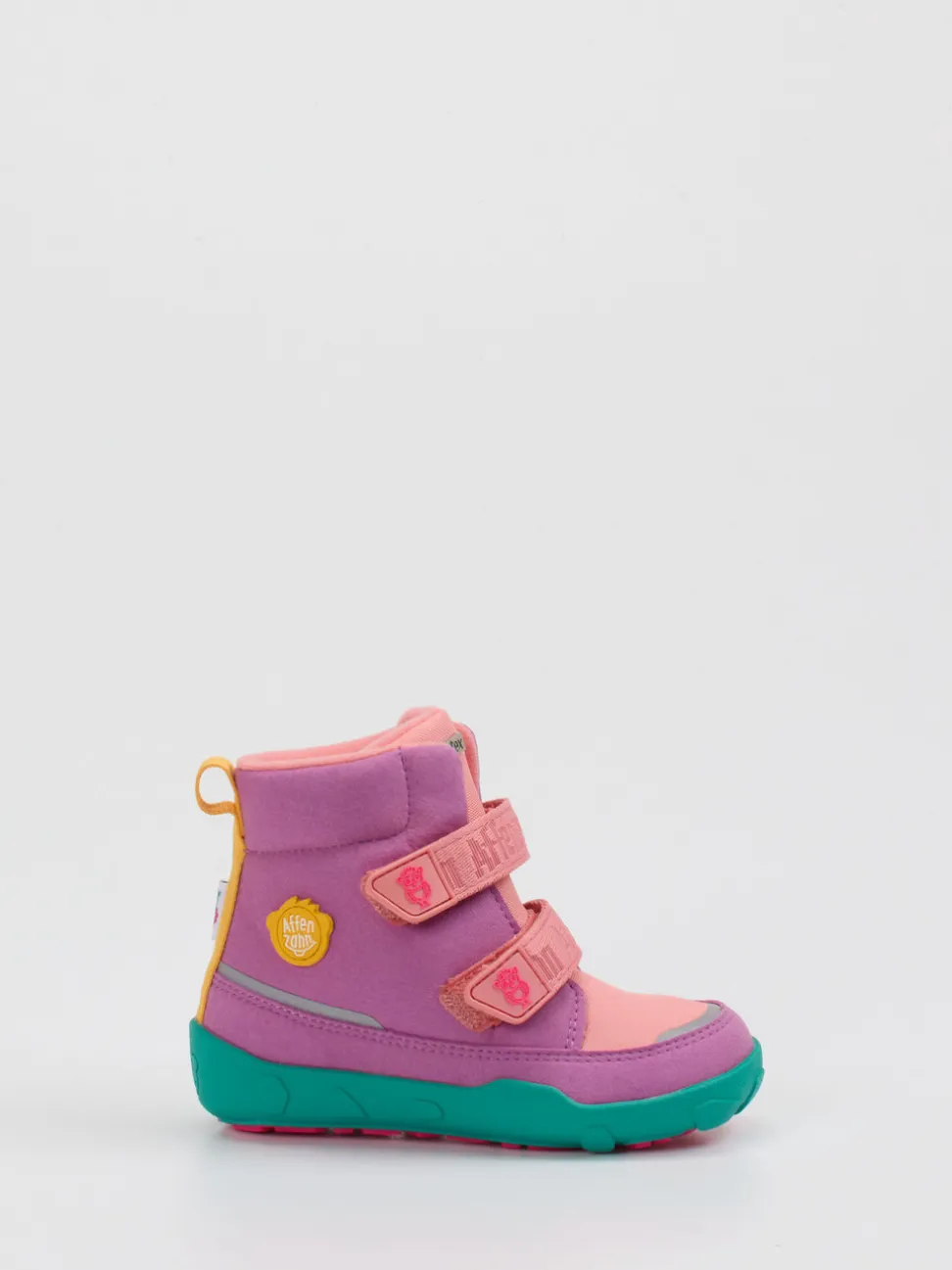 Affenzahn – Kinder-Winterboots aus Textil Pfirsichrosa