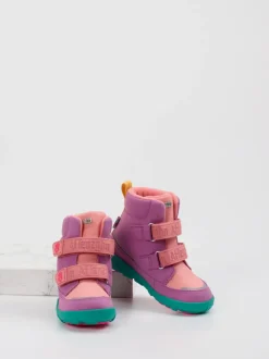 Affenzahn – Kinder-Winterboots aus Textil Pfirsichrosa