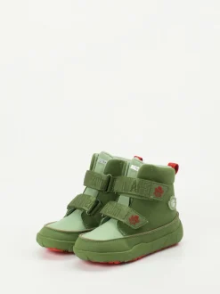 Affenzahn – Kinder-Winterboots aus Textil olivgrün