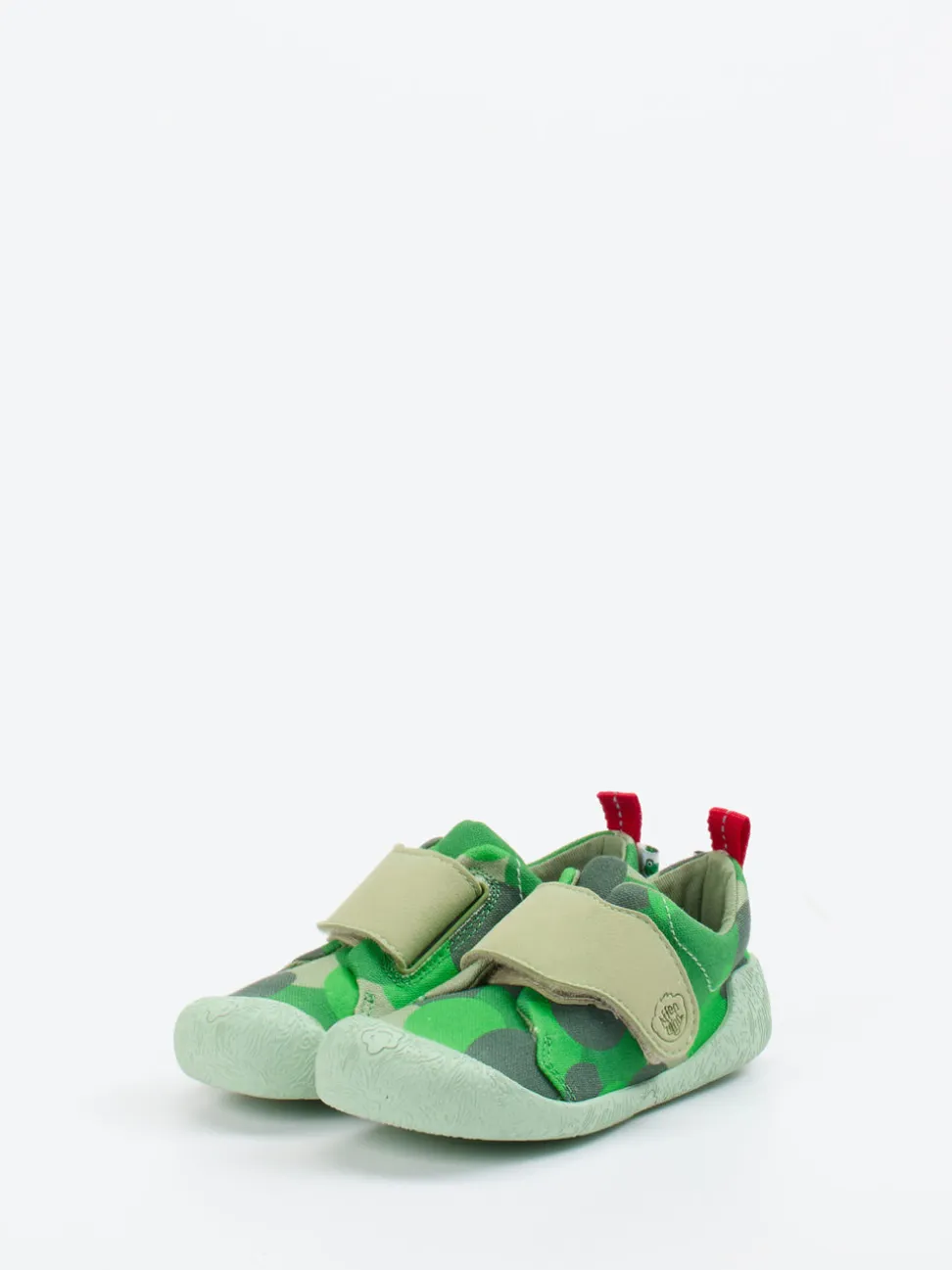 Affenzahn – Krabbelschuhe aus Canvas in Camouflage