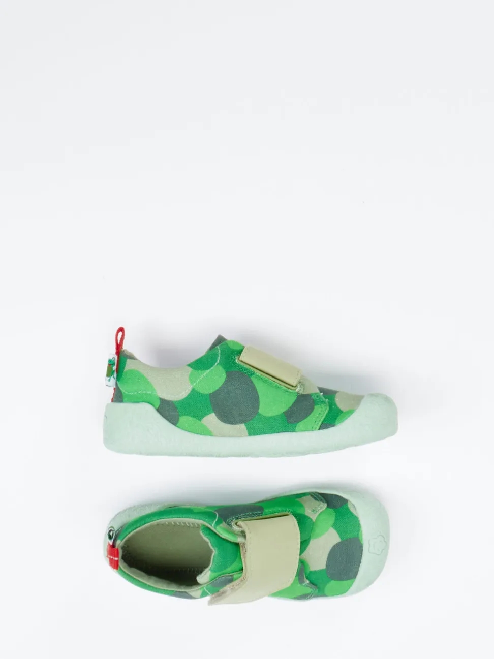Affenzahn – Krabbelschuhe aus Canvas in Camouflage