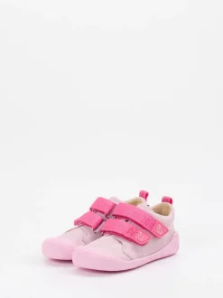 Affenzahn – Lauflernschuhe aus Veloursleder Hellrosa