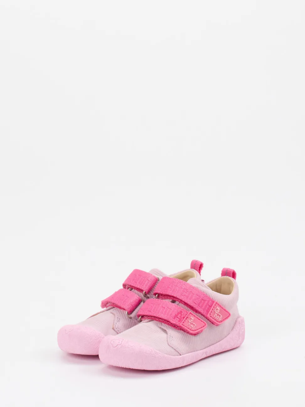 Affenzahn – Lauflernschuhe aus Veloursleder Hellrosa