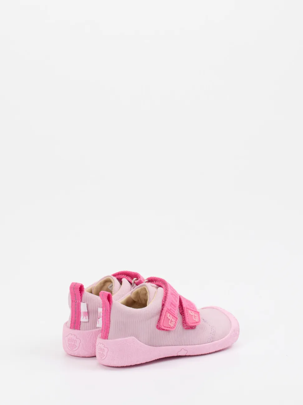 Affenzahn – Lauflernschuhe aus Veloursleder Hellrosa