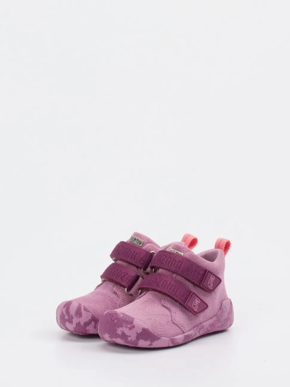 Affenzahn – Lauflernschuhe aus Veloursleder rosa