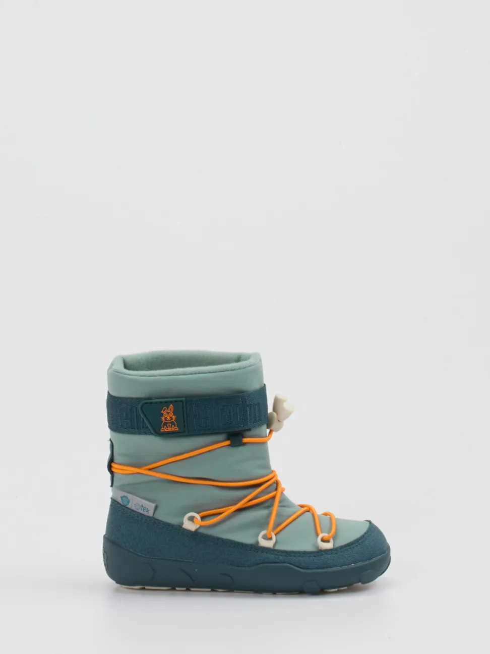 Affenzahn – Winterboots aus Textil in Blaugrau