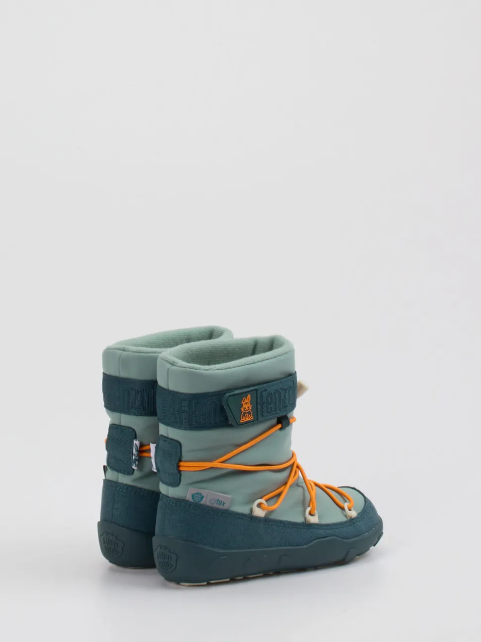 Affenzahn – Winterboots aus Textil in Blaugrau