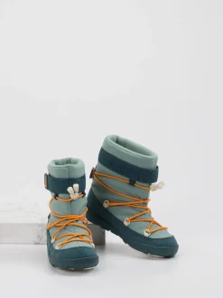Affenzahn – Winterboots aus Textil in Blaugrau
