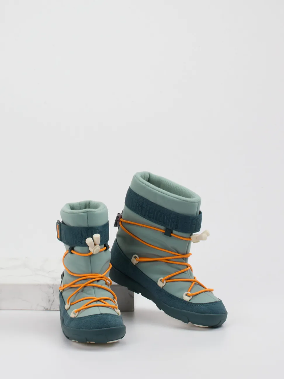 Affenzahn – Winterboots aus Textil in Blaugrau