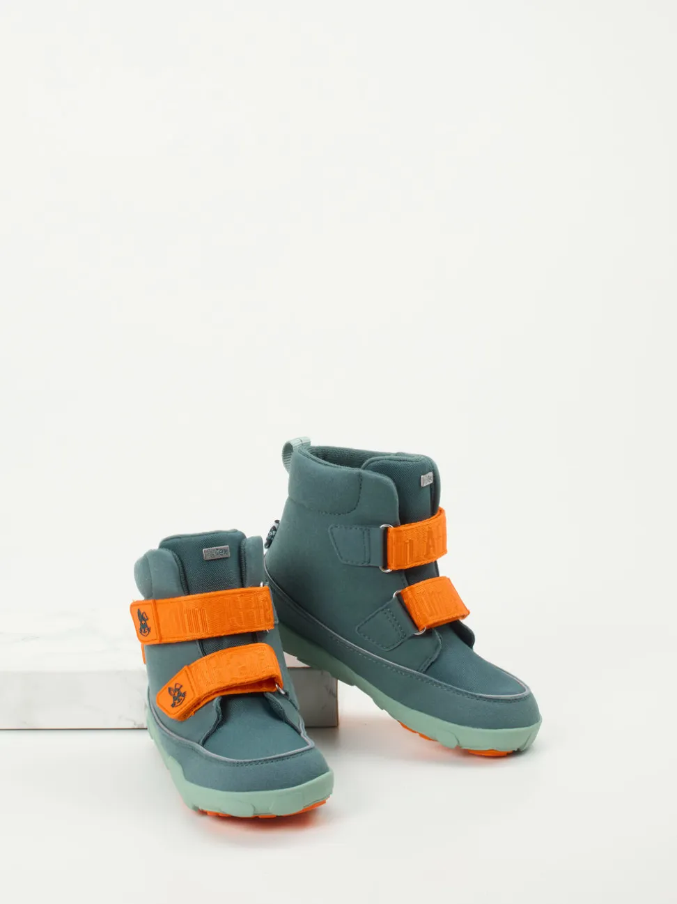Affenzahn – Winterboots aus Textil in Petrolgrün