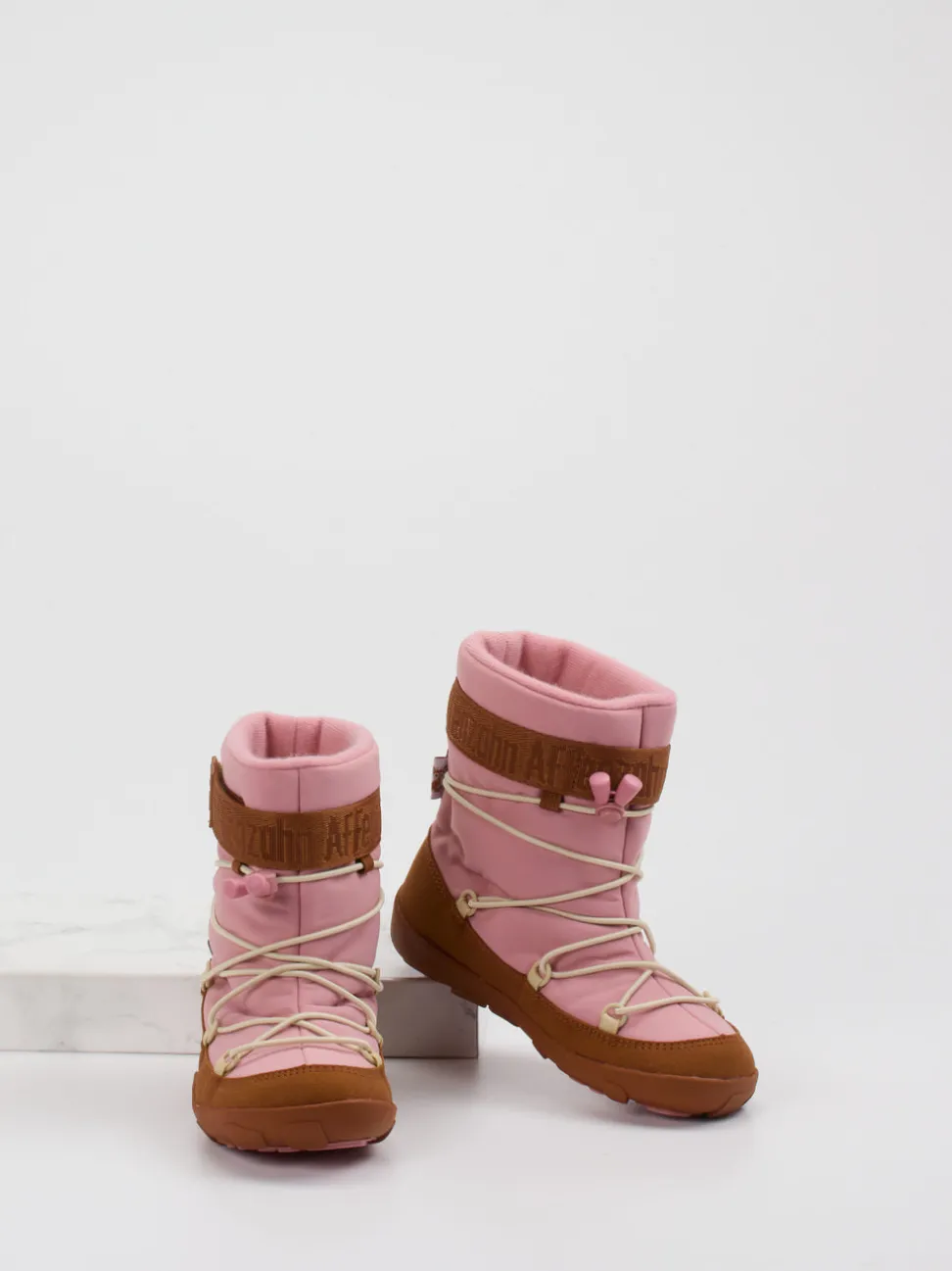 Affenzahn – Winterstiefel aus Textil in Rosa