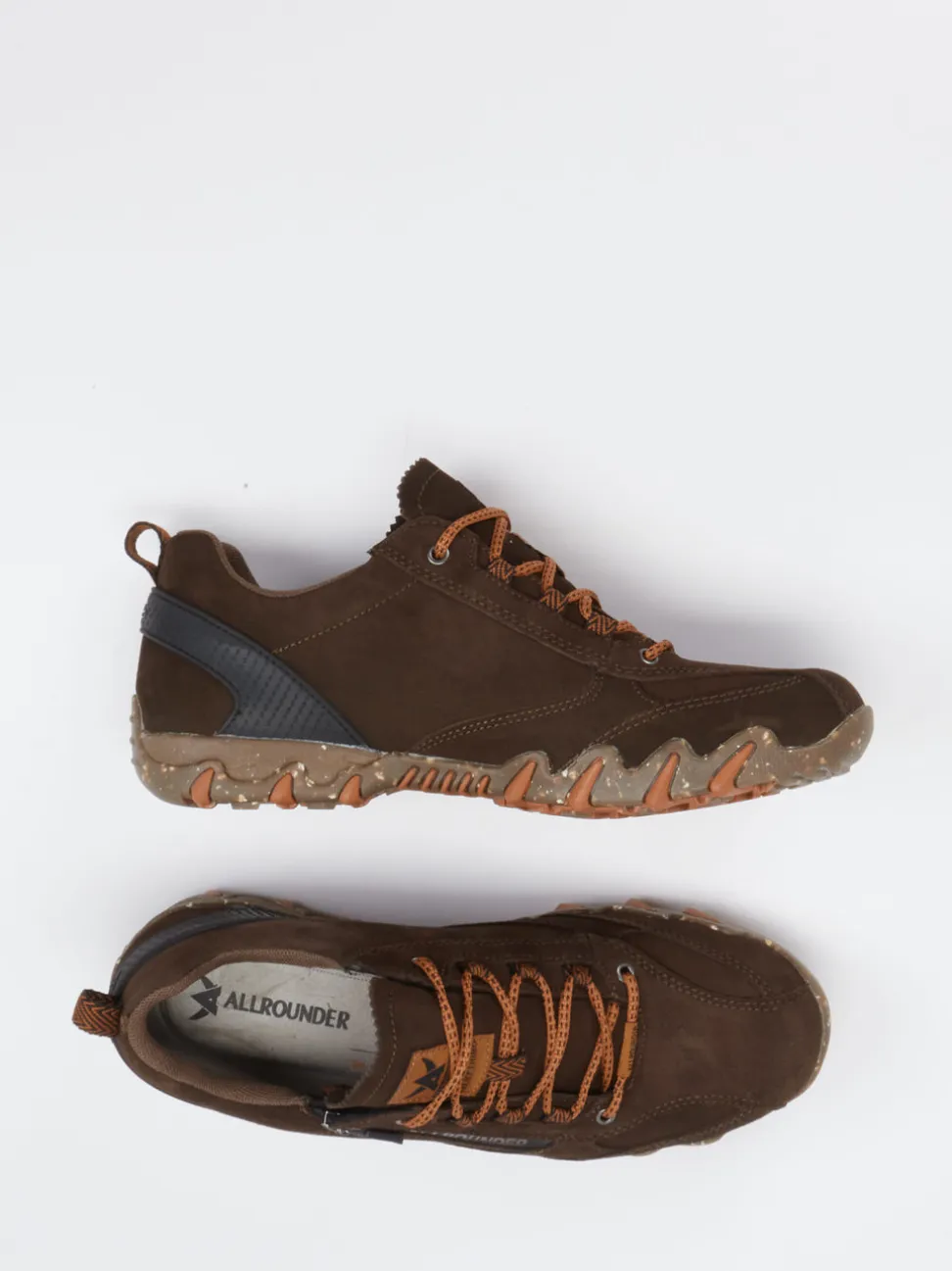 Allrounder – Outdoor-Sneaker aus Veloursleder Braun