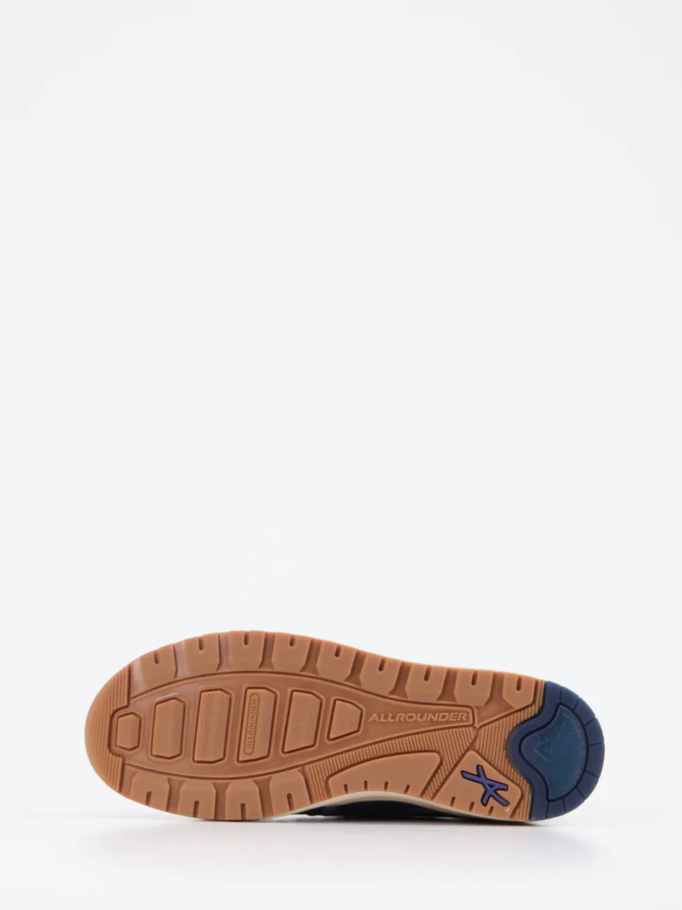 Allrounder – Retro-Sneaker aus Velours und Mesh Blau