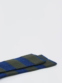 Alto Milano – Crew-Socken aus Wolle mit Glitzerdetail
