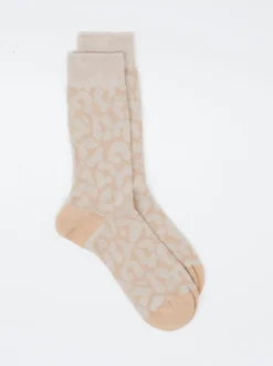 Alto Milano – Damensocken aus Textil mit Animalprint