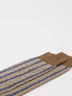 Alto Milano – Feinstricksocken aus Textil mehrfarbig