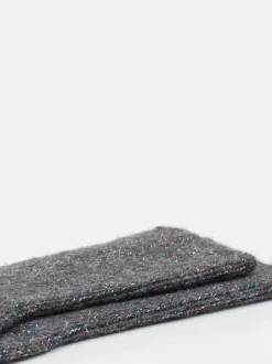 Alto Milano – Freizeitsocken aus Textil mit Glitzergarn