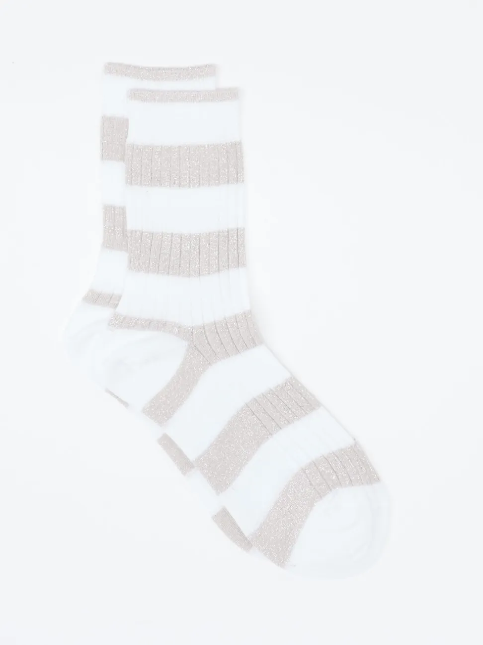 Alto Milano – Freizeitsocken aus Textil mit Lurex