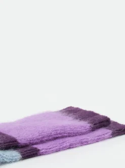 Alto Milano – Freizeitsocken aus Mohair-Mix hellblau