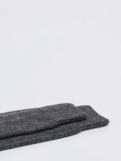 Alto Milano – Freizeitsocken aus Wolle in Anthrazit