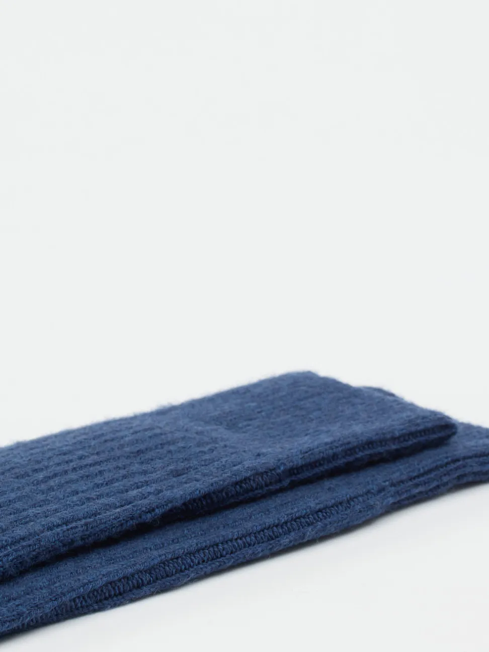 Alto Milano – Freizeitsocken aus Wolle marineblau