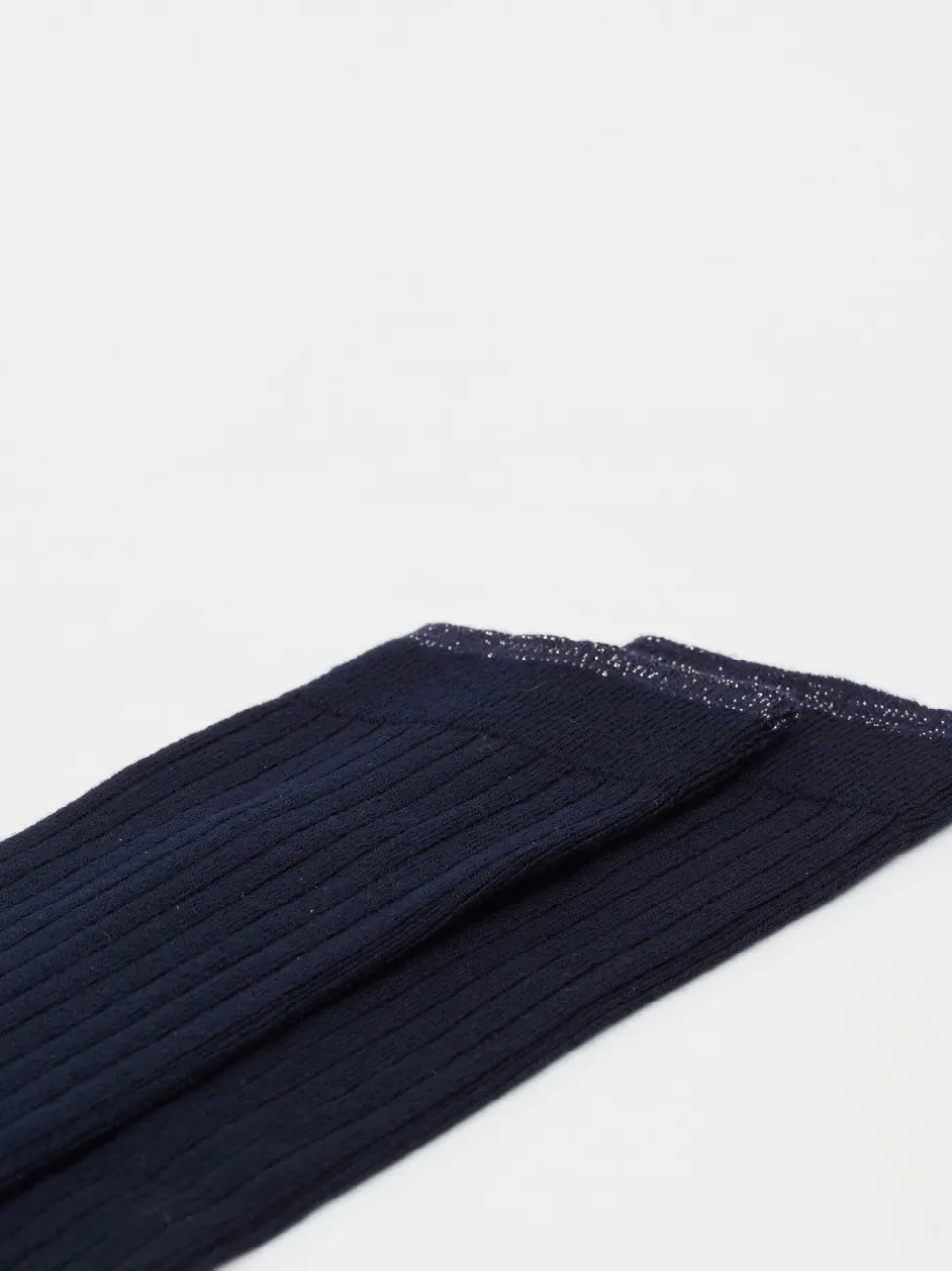 Alto Milano – Kniestrümpfe aus Textil in Dunkelblau