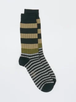 Alto Milano – Socken aus Baumwolle mit Streifenmuster