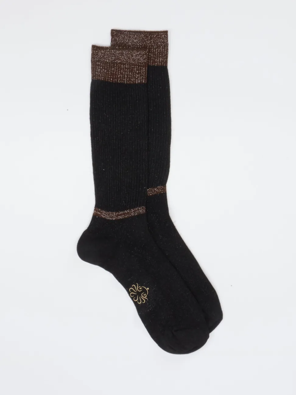 Alto Milano – Socken aus Textil mit Lurex-Effekt