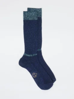 Alto Milano – Socken aus Textil mit Glitzergarn