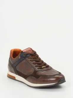 Ambitious – Leder-Sneaker aus Kalbleder Dunkelbraun